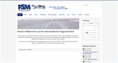 Desktop Screenshot of flugschule-marl.de